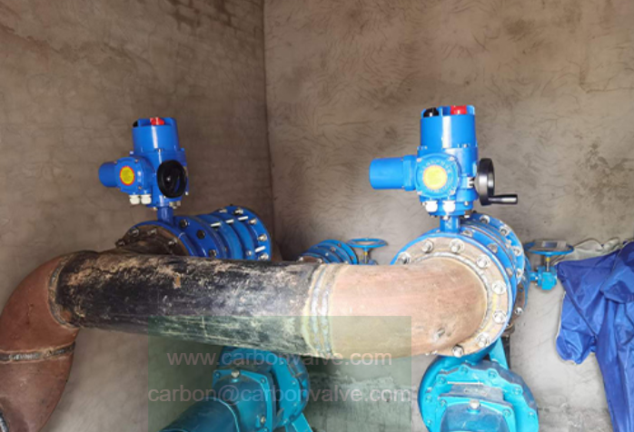 Electric Actuated Butterfly Valve