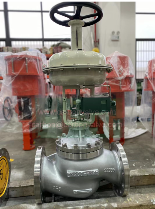 Pneumatic actuated globe valves Pneumatic actuated globe valves