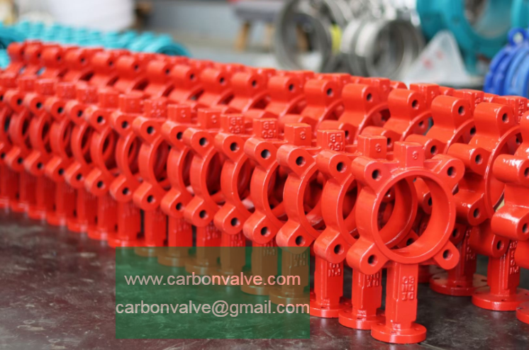 carbon valve butterfly valve