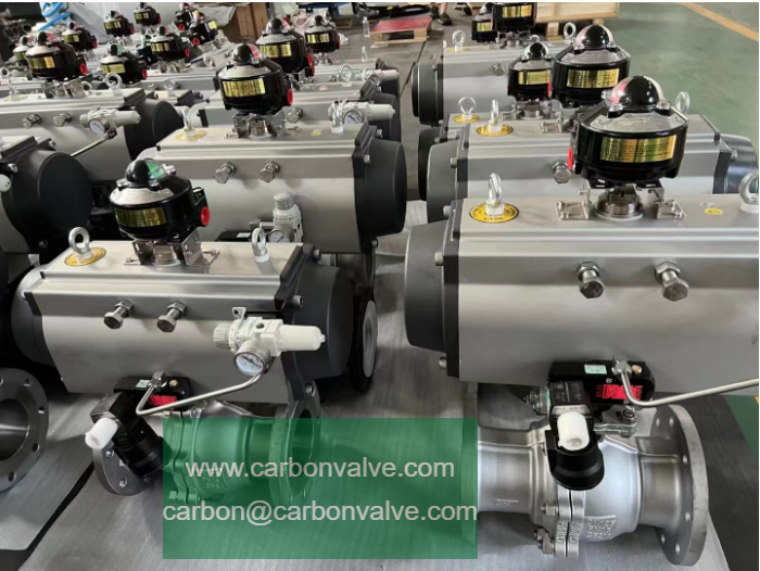 pneumatic ball valve pneumatic ball valve