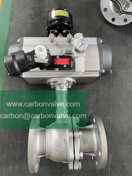 pneumatic floating ball valve pneumatic floating ball valve